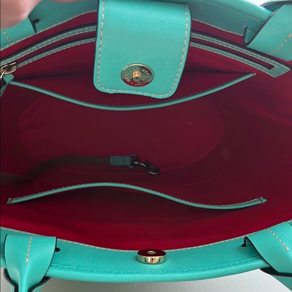 Dooney & Bourke Leather Andie Tote - Picture 3 of 13